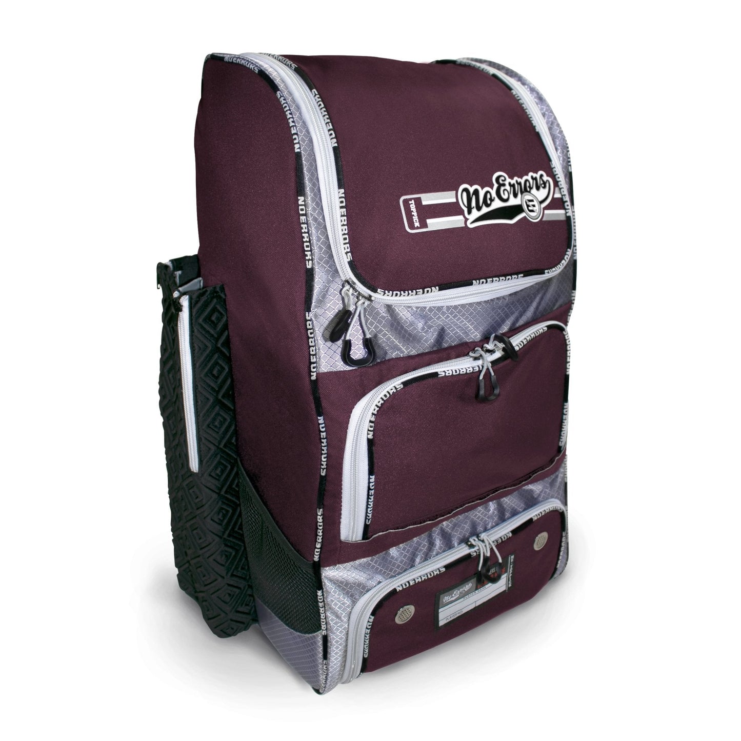 Maroon Baseball Softball Top Pick Bat Bags Backpack II - No Errors Sports