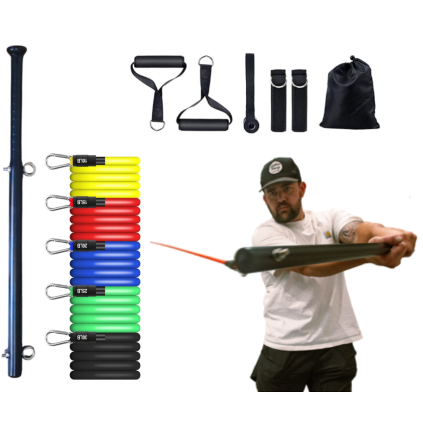 New Power Swing Pro Kit - 2 Attachment Points - Free Shipping Continental US