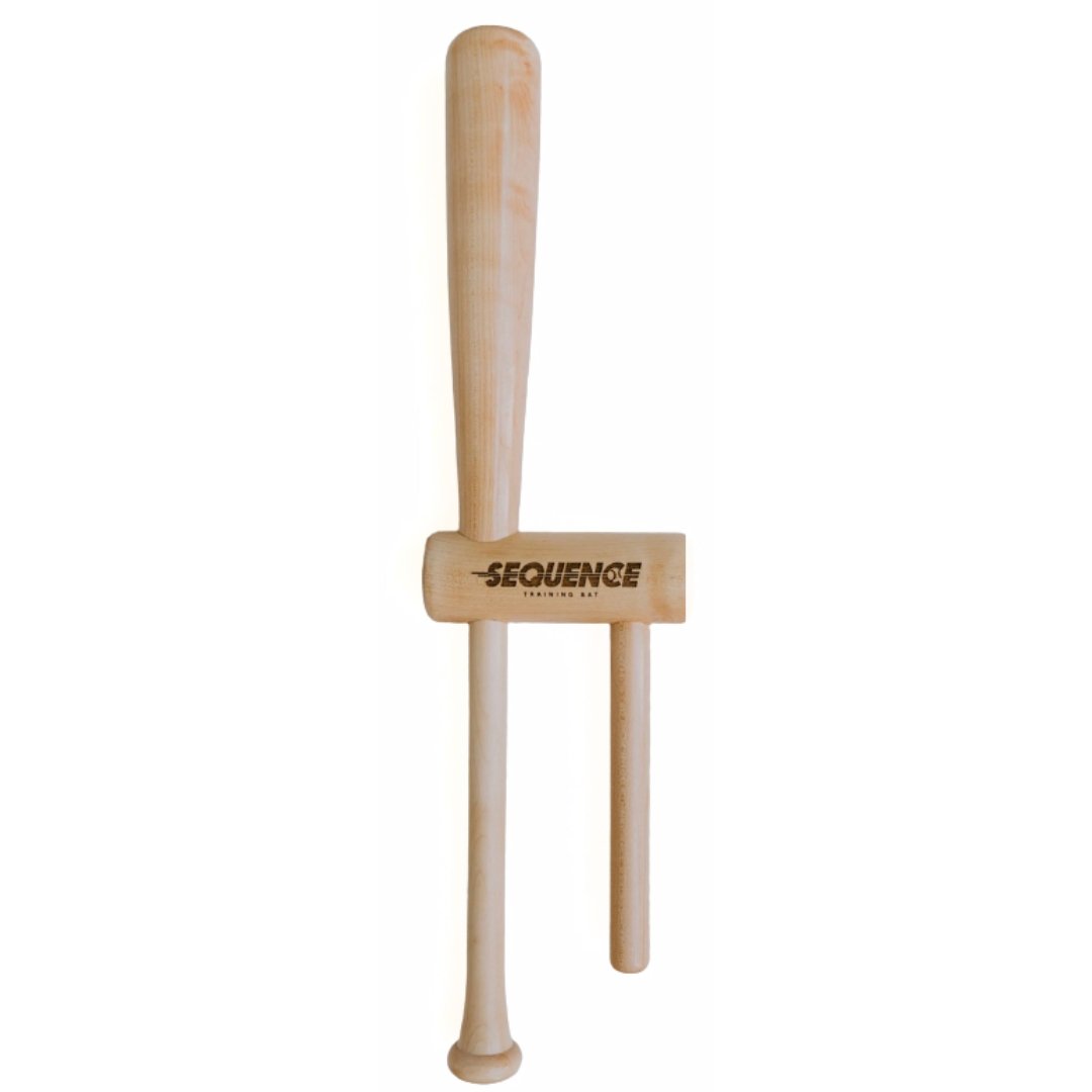 Sequence Bat hitting tool for improving baseball and softball swing mechanics