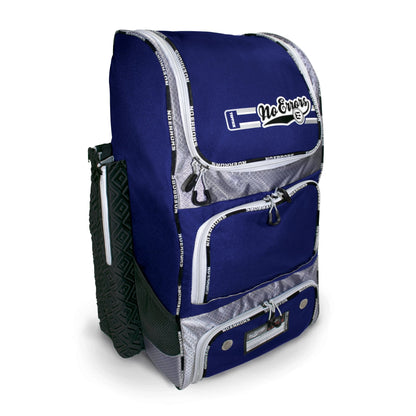 Royal Blue Top Pick Bat Backpack II - No Errors Sports for softball and baseball 