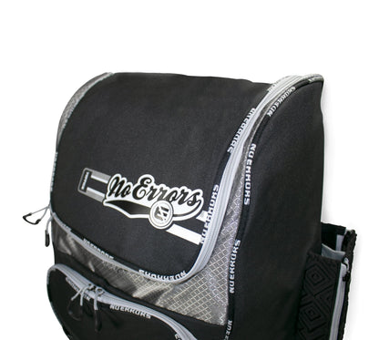 Heavy-duty baseball bag with reinforced stitching and extra-strong zippers for durability